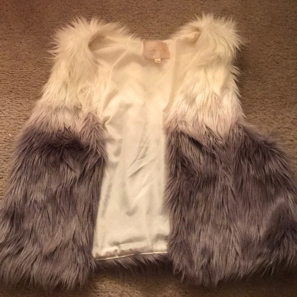 fur vest